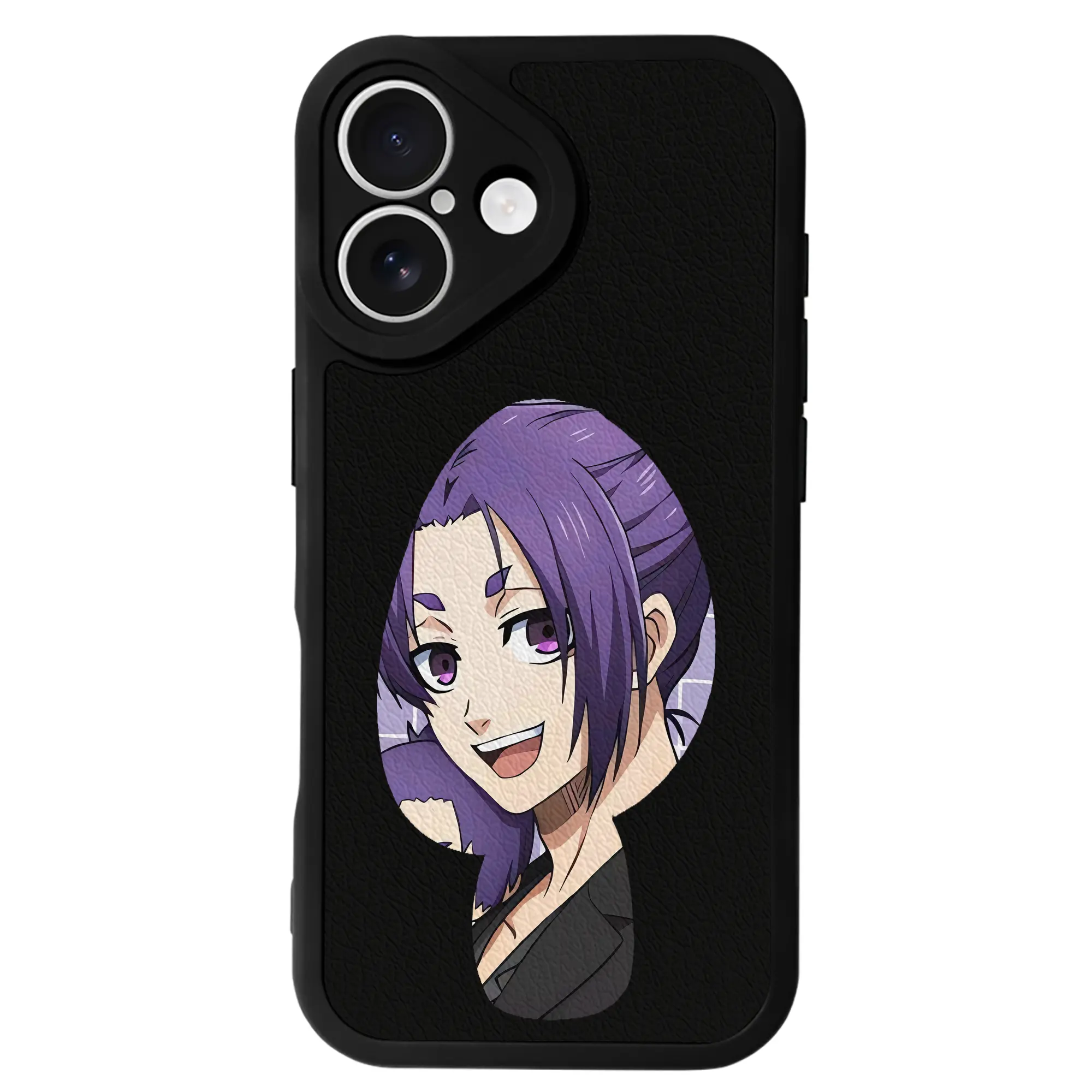 ブルーロック グッズ 御影 玲王 - IPhone 16シリーズ対応 ・ シリコンスマホケース ・ レザー調 ・ 高精度フィット ・ 耐衝撃 ・ ワイヤレス充電対応 ・ 精密カット